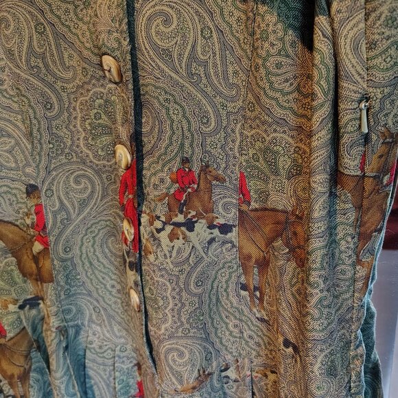 Dressage by Paul Costelloe Designer Vintage Dress Pre Owned - Picture 6 of 8